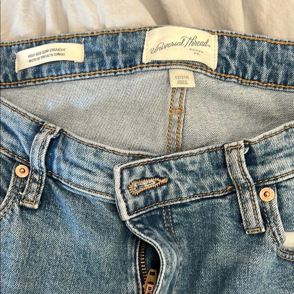 Universal Thread High Rise Jeans - Light Blue